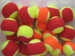 rode en oranje ballen rode en oranje ballen